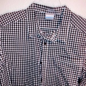 Columbia,Mens xxl, short sleeve dress shirt